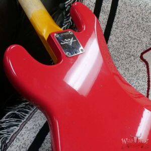 Fender Custom Shop 1963 P-Bass Precision Bass Hand-Wound Pickup Journeyman Relic Aged Fiesta Red - Image 12