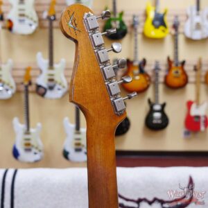 Fender Custom Shop Limited Edition 1963 Stratocaster Hand-Wound Pickups Roasted Maple Neck Relic 3-Color Sunburst - Image 10