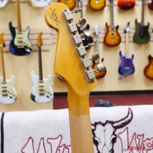 Fender Custom Shop Limited 1963 Stratocaster Hand-Wound Pickups Heavy Relic Aged 3 Tone Sunburst - Image 11