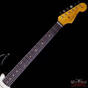 Fender Custom Shop 1963 Stratocaster Heavy Relic Rosewood Fingerboard 3 Tone Sunburst - Image 8