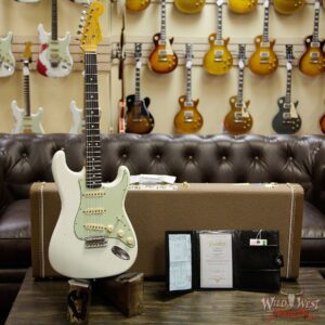 Fender Custom Shop 1963 Stratocaster Journeyman Relic with Dirty Neck Olympic White - Image 11