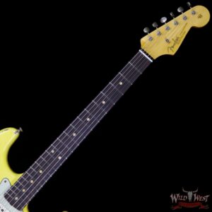 Fender Custom Shop Collection 1963 Stratocaster Relic Dark AAA Rosewood Fretboard Graffiti Yellow - Image 9