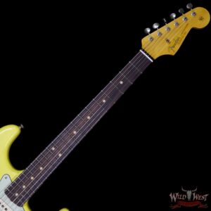 Fender Custom Shop 1963 Stratocaster Relic Rosewood Fretboard Graffiti Yellow - Image 9
