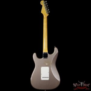 Fender Custom Shop 1963 Stratocaster Relic Rosewood Fretboard Shoreline Gold - Image 6