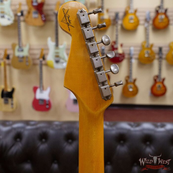 Fender Custom Shop 1963 Stratocaster Relic AAA Rosewood Board with Quartersawn Maple Neck Surf Green - Image 10