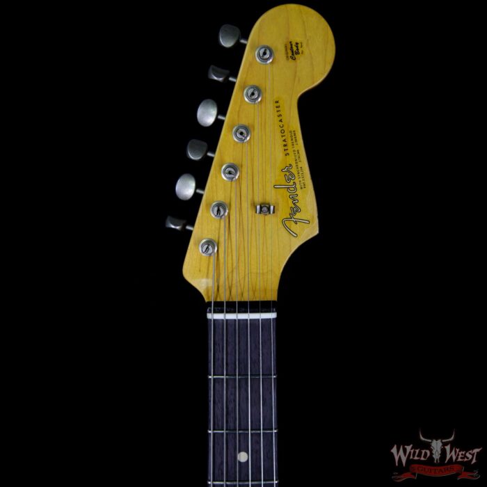 Fender Custom Shop 1963 Stratocaster Relic Rosewood Fretboard Shell Pink - Image 8
