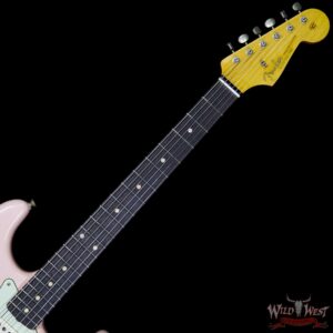 Fender Custom Shop 1963 Stratocaster Relic Rosewood Fretboard Shell Pink - Image 9