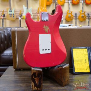 Fender Custom Shop 1963 Stratocaster Relic AAA Rosewood Board with Quartersawn Maple Neck Fiesta Red - Image 11