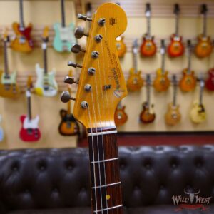 Fender Custom Shop 1963 Stratocaster Relic AAA Rosewood Board with Quartersawn Maple Neck Fiesta Red - Image 7