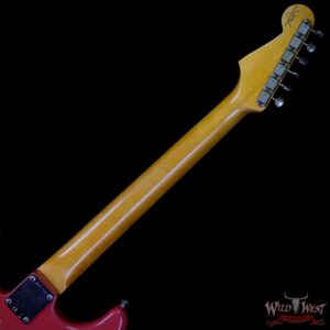 Fender Custom Shop 1963 Stratocaster Relic AAA Rosewood Board with Quartersawn Maple Neck Fiesta Red - Image 5