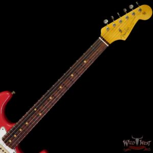 Fender Custom Shop 1963 Stratocaster Relic AAA Rosewood Board with Quartersawn Maple Neck Fiesta Red - Image 4