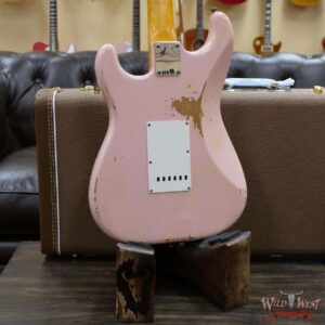 Fender Custom Shop 1963 Stratocaster Relic AAA Rosewood Board with Quartersawn Maple Neck Shell Pink - Image 11