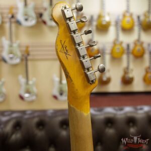 Fender Custom Shop 1963 Telecaster Heavy Relic AAA Rosewood Fingerboard Sonic Blue - Image 9