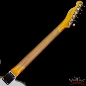 Fender Custom Shop 1963 Telecaster Heavy Relic AAA Rosewood Fingerboard Sonic Blue - Image 10