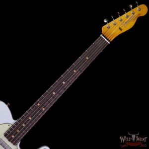 Fender Custom Shop 1963 Telecaster Heavy Relic AAA Rosewood Fingerboard Sonic Blue - Image 8