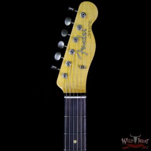 Fender Custom Shop 1963 Telecaster Relic Rosewood Fretboard Fiesta Red - Image 8