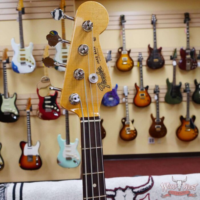 Fender Custom Shop Thin Skin 1964 Jazz Bass J-Bass Hand-Wound Pickups NOS 3 Tone Sunburst - Image 7