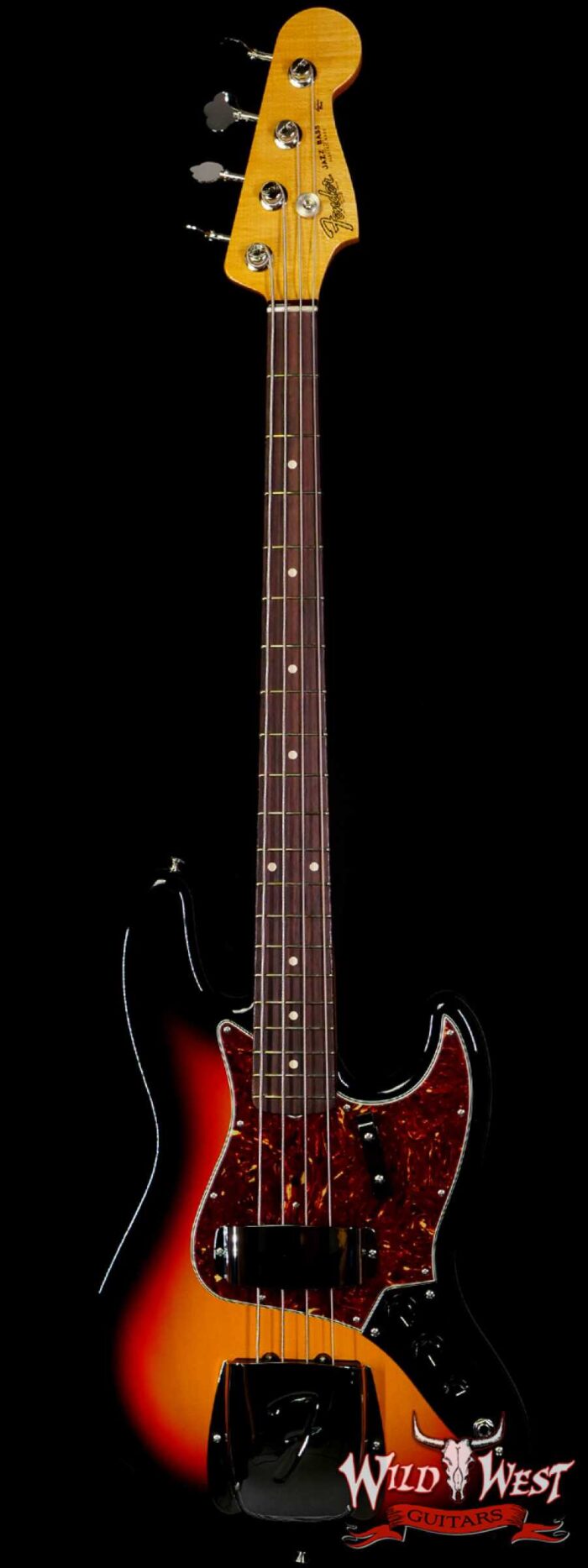 Fender Custom Shop Thin Skin 1964 Jazz Bass J-Bass Hand-Wound Pickups NOS 3 Tone Sunburst - Image 1