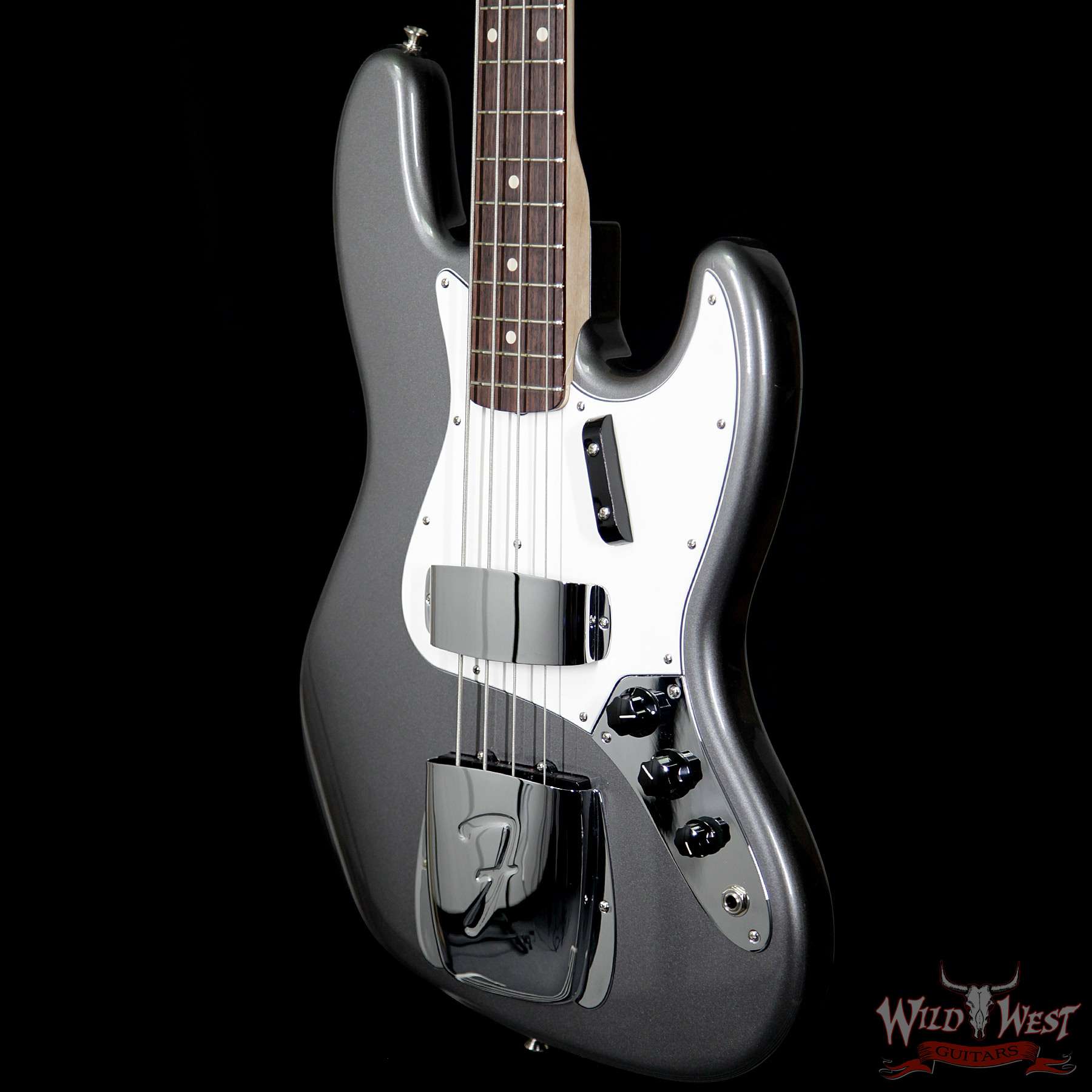 fendercs-1964jazzbassnos-pewter-r88141-br__wwg.jpg Fender Custom Shop 1964 Jazz Bass NOS Rosewood Fretboard Pewter Matching Head - Image 2