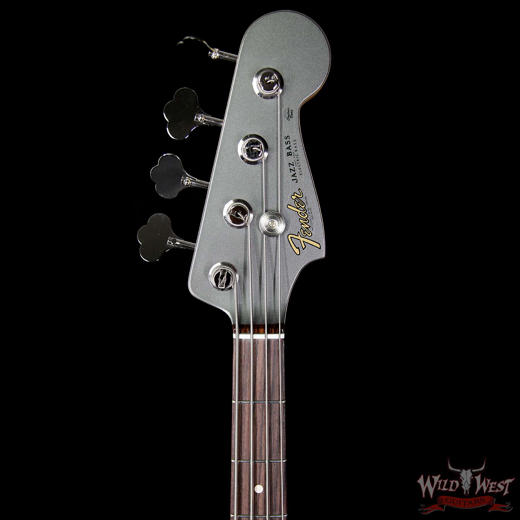 fendercs-1964jazzbassnos-pewter-r88141-hf__wwg.jpg Fender Custom Shop 1964 Jazz Bass NOS Rosewood Fretboard Pewter Matching Head - Image 8
