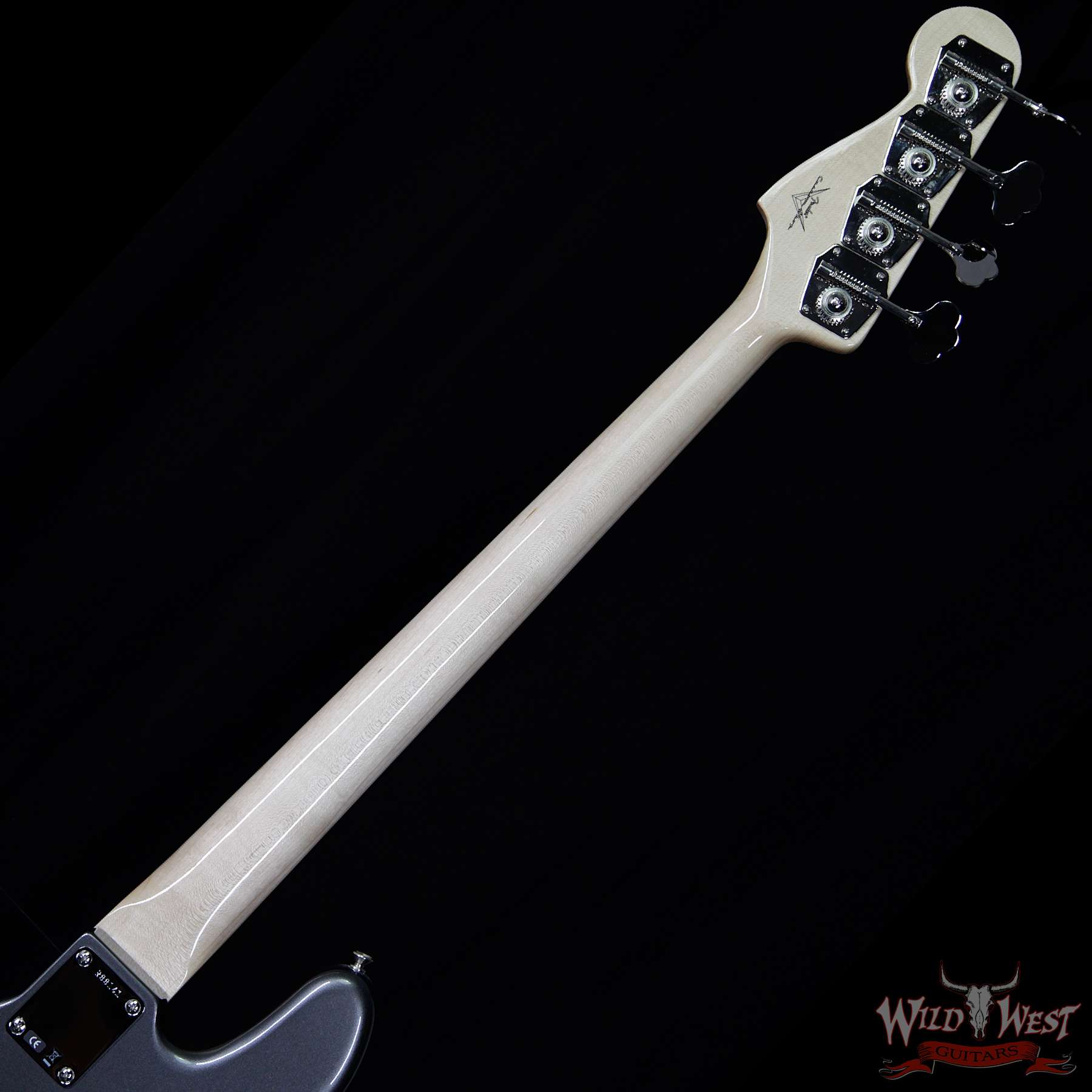 fendercs-1964jazzbassnos-pewter-r88141-nb__wwg.jpg Fender Custom Shop 1964 Jazz Bass NOS Rosewood Fretboard Pewter Matching Head - Image 11