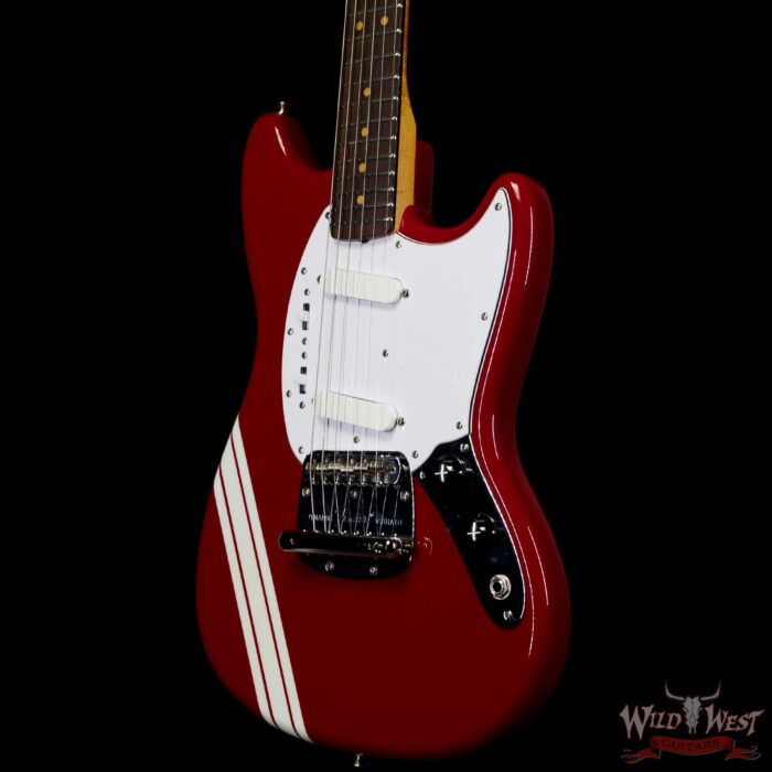 Fender Custom Shop 1964 Mustang AA Flame Maple Neck Hand-Wound Pickups NOS Dakota Red - Image 2