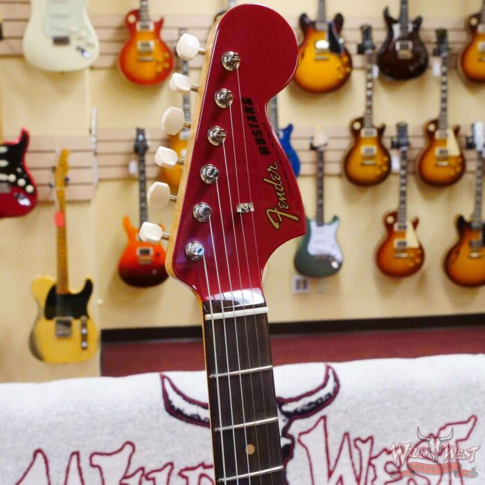 Fender Custom Shop 1964 Mustang AA Flame Maple Neck Hand-Wound Pickups NOS Dakota Red - Image 7