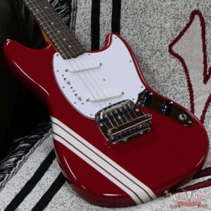 Fender Custom Shop 1964 Mustang AA Flame Maple Neck Hand-Wound Pickups NOS Dakota Red - Image 8