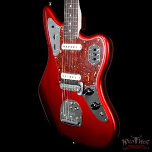 Fender Custom Shop 1966 Jaguar NOS Rosewood fretboard Candy Apple Red - Image 2