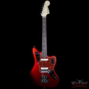 Fender Custom Shop 1966 Jaguar NOS Rosewood fretboard Candy Apple Red - Image 5