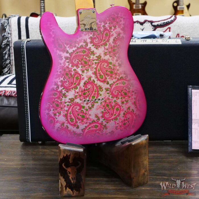 Fender Custom Shop Vintage Custom ‘68 Telecaster Maple Fingerboard NOS Pink Paisley - Image 11