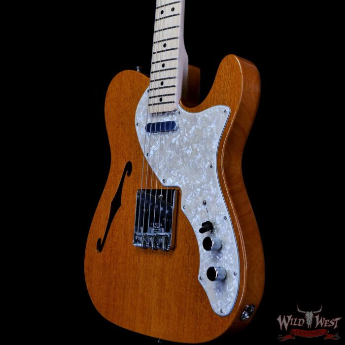 Fender Custom Shop Vintage Custom 1968 Telecaster Thinline Maple Fingerboard NOS Aged Natural - Image 2