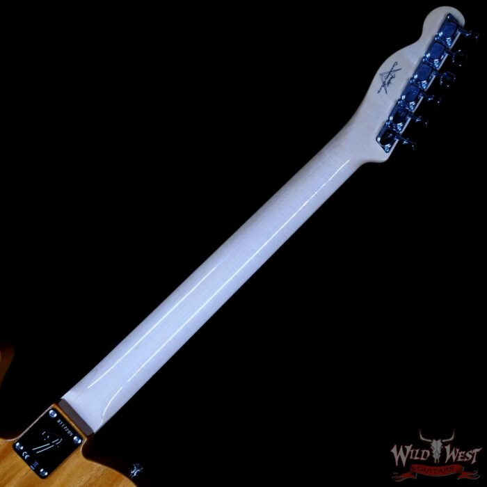 Fender Custom Shop Vintage Custom 1968 Telecaster Thinline Maple Fingerboard NOS Aged Natural - Image 5