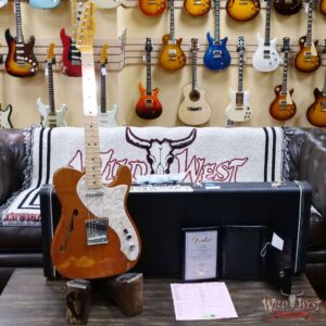 Fender Custom Shop Vintage Custom 1968 Telecaster Thinline Maple Fingerboard NOS Aged Natural - Image 6