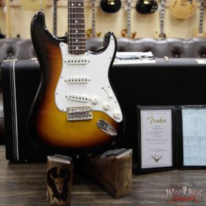2020 NAMM Fender Custom Shop 1970 Stratocaster Jouneyman Relic Closet Classic Hardware Rosewood Board Faded 3 Tone Sunburst - Image 12