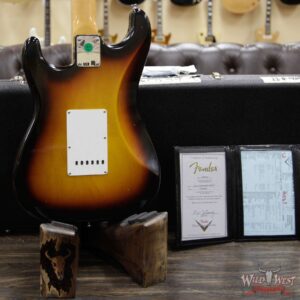 2020 NAMM Fender Custom Shop 1970 Stratocaster Jouneyman Relic Closet Classic Hardware Rosewood Board Faded 3 Tone Sunburst - Image 14