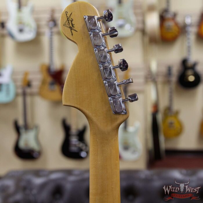 2020 NAMM Fender Custom Shop 1970 Stratocaster Jouneyman Relic Closet Classic Hardware Rosewood Board Faded 3 Tone Sunburst - Image 9