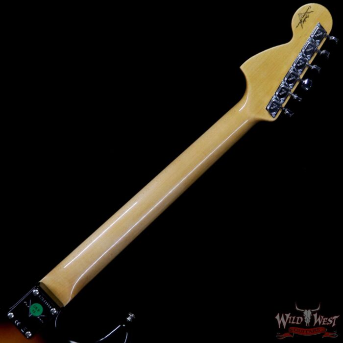 2020 NAMM Fender Custom Shop 1970 Stratocaster Jouneyman Relic Closet Classic Hardware Rosewood Board Faded 3 Tone Sunburst - Image 10
