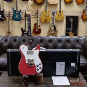 Fender Custom Shop 1972 Telecaster Deluxe Relic HH Quatersawn Maple Neck AAA Rosewood Board Fiesta Red - Image 6