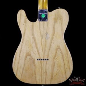 2018 NAMM Ltd Fender Custom Shop Blackguard Thinline Telecaster Relic Aged Natural - Image 6