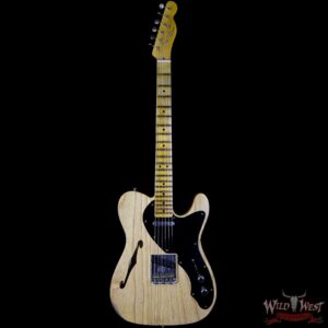 2018 NAMM Ltd Fender Custom Shop Blackguard Thinline Telecaster Relic Aged Natural - Image 4