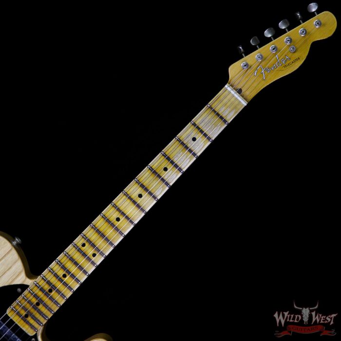 2018 NAMM Ltd Fender Custom Shop Blackguard Thinline Telecaster Relic Aged Natural - Image 8