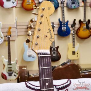Fender Custom Shop Wild West Guitars 25th Anniversary 1960 Stratocaster Hardtail Madagascar Rosewood Fretboard Heavy Relic 3 Tone Sunburst 6.50 LBS - Image 7