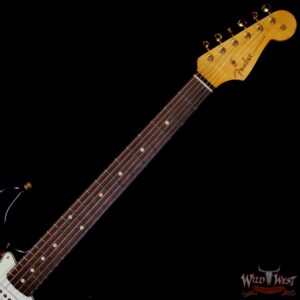 Fender Custom Shop Wild West Guitars 25th Anniversary 1960 Stratocaster Hardtail Madagascar Rosewood Fretboard Heavy Relic 3 Tone Sunburst 7.20 LBS - Image 4