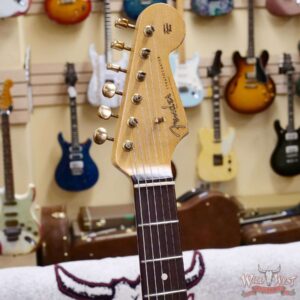 Fender Custom Shop Wild West Guitars 25th Anniversary 1960 Stratocaster Madagascar Rosewood Fretboard Heavy Relic Fiesta Red 7.60 LBS - Image 7
