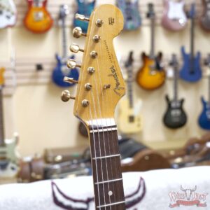 Fender Custom Shop Wild West Guitars 25th Anniversary 1960 Stratocaster Madagascar Rosewood Fretboard Heavy Relic Black 7.85 LBS - Image 7