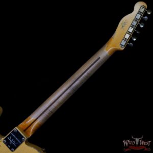 Fender Custom Shop Limited 50’s Pine Esquire Hand-Wound Pickup Super Heavy Relic Aged Nocaster Blonde 7.05 LBS - Image 5