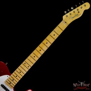 Fender Custom Shop 1950’s Telecaster Hand-Wound Pickups Journeyman Relic Candy Apple Red - Image 4