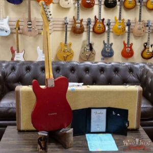 Fender Custom Shop 1950’s Telecaster Hand-Wound Pickups Journeyman Relic Candy Apple Red - Image 9