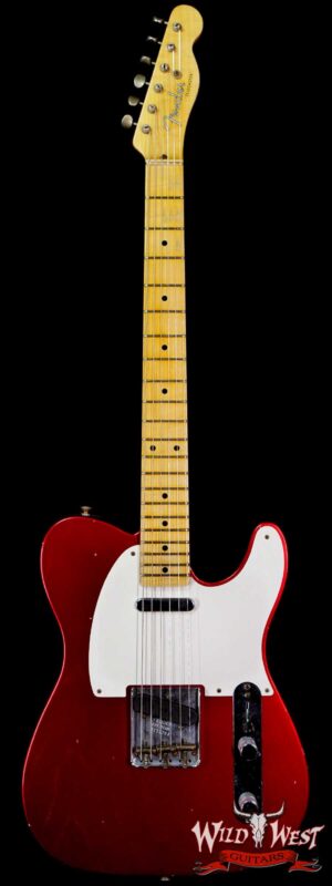 Fender Custom Shop 1950’s Telecaster Hand-Wound Pickups Journeyman Relic Candy Apple Red
